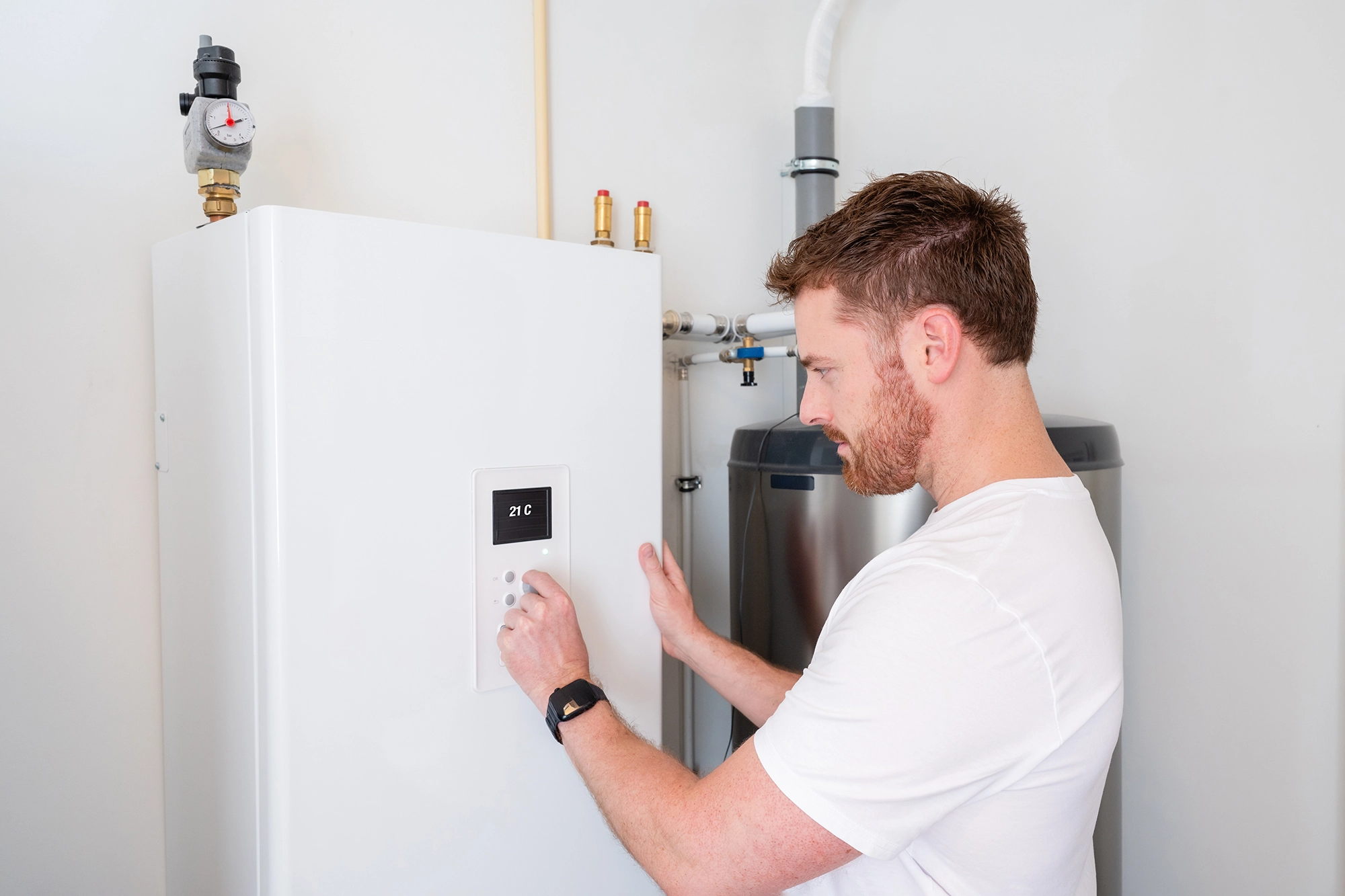 REFRIGERANT SPLIT AIR SOURCE HEAT PUMP HYDRO BOX INDOOR UNIT